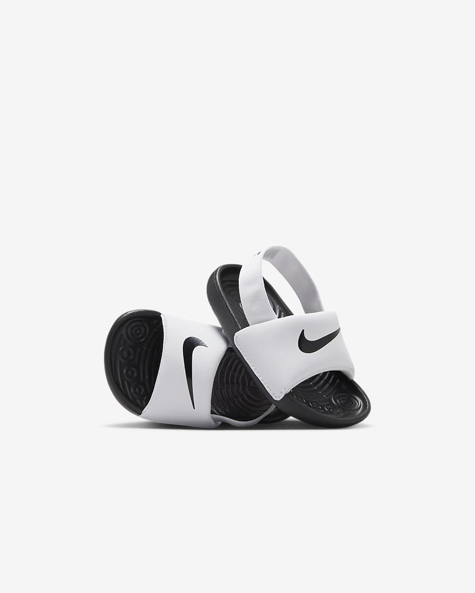 Nike white slide hotsell